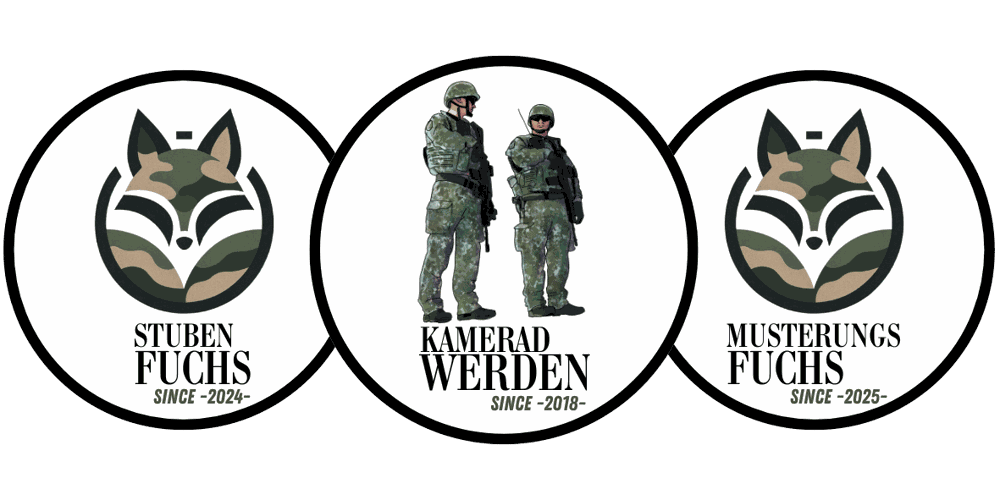 StubenFuchs, Kamerad Werden, MusterungsFuchs